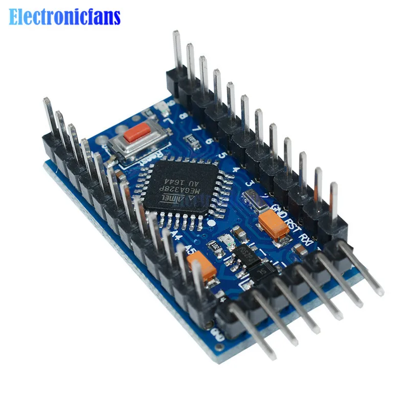 Модуль платы diymore Pro Mini Atmega328 3,3 V 8Mhz заменяет модуль ATmega128 для Arduino совместимый модуль Nano ATMEGA328P-AU Atmega 328