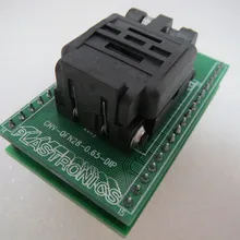 QFN28 MLF28-DIP28 6X6X0,65 мм ожог в гнездо позолота IC тесты ing сиденье тесты разъем тесты bench