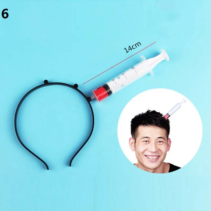 20PC Funny Terror Toys Wear Head Knife Headband Wear Nail The Whole Person Party Costume Cosplay Halloween Christmas 20PC Funny Terror Toys Wear Head Knife Headband Wear Nail The Whole Person Party Costume Cosplay Halloween Christmas
