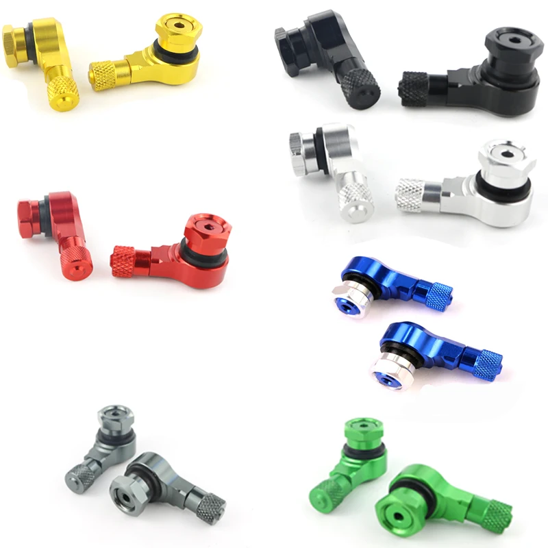 2 PCS Motorbike Tyre Valve Stems Aluminium Tubeless Valves For YAMAHA