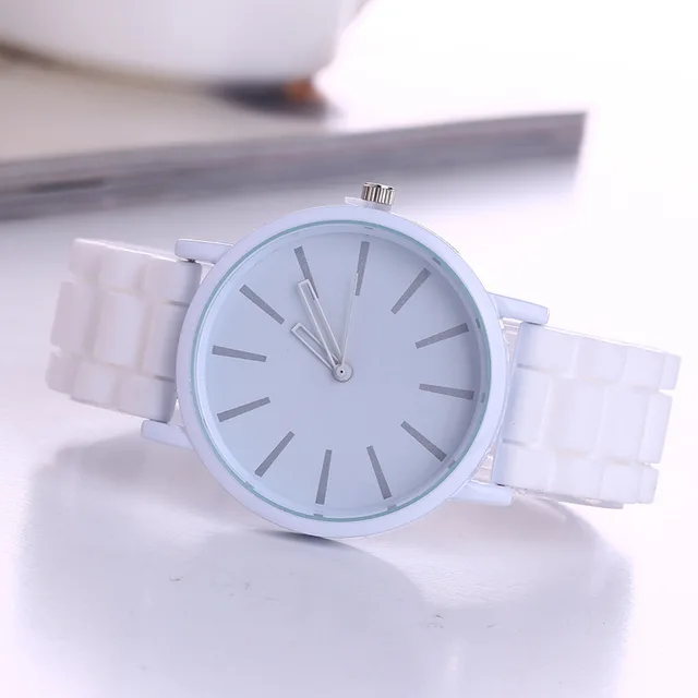 Hot Sale Candy Color Silicone Watch Women Ladies Fashion Dress Quartz Wrist Watc Hot Sale Candy Color Silicone Watch Women Ladies Fashion Dress Quartz Wrist Watc