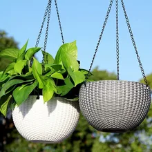 5 шт. цветочный горшок подвесная корзина цветочный горшок 3 точки садовый Завод Вешалка с крючками SF66