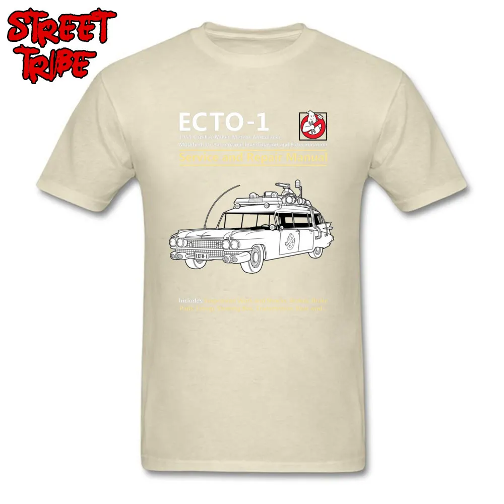 Classic Crazy Lovers Day 100% Cotton O-Neck Men's Tops Shirt Europe T Shirt 2018 Fashion Short Sleeve T-shirts ECTO 1 Service and Repair Manual 21087 beige