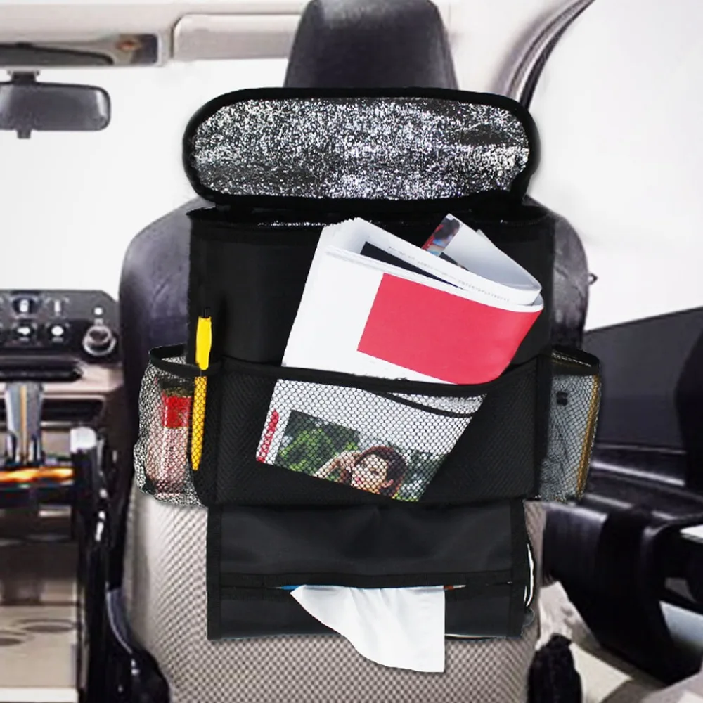 Car Seat Back Bag Cooler Thermal Insulation Hanging Car Seat Back Bag Cooler Thermal Insulation Hanging