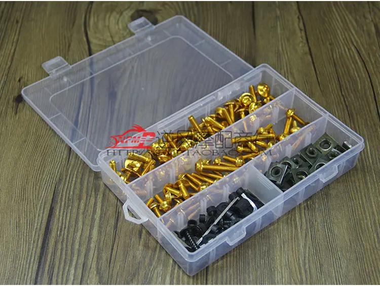 

Accessories fits Honda CBR 250R 300R 500R CBR1100XX VFR800 1200 fairing screw housing screw screwdriver screw aluminum alloy