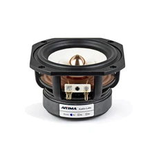 AIYIMA 1 шт. 30 Вт 4 дюйма HIFI ВЧ Средний бас громкий динамик настольная книжная полка аудио динамик s полный диапазон динамик 4ом 8ом