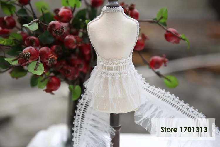 white lace trimmings for clothing 2