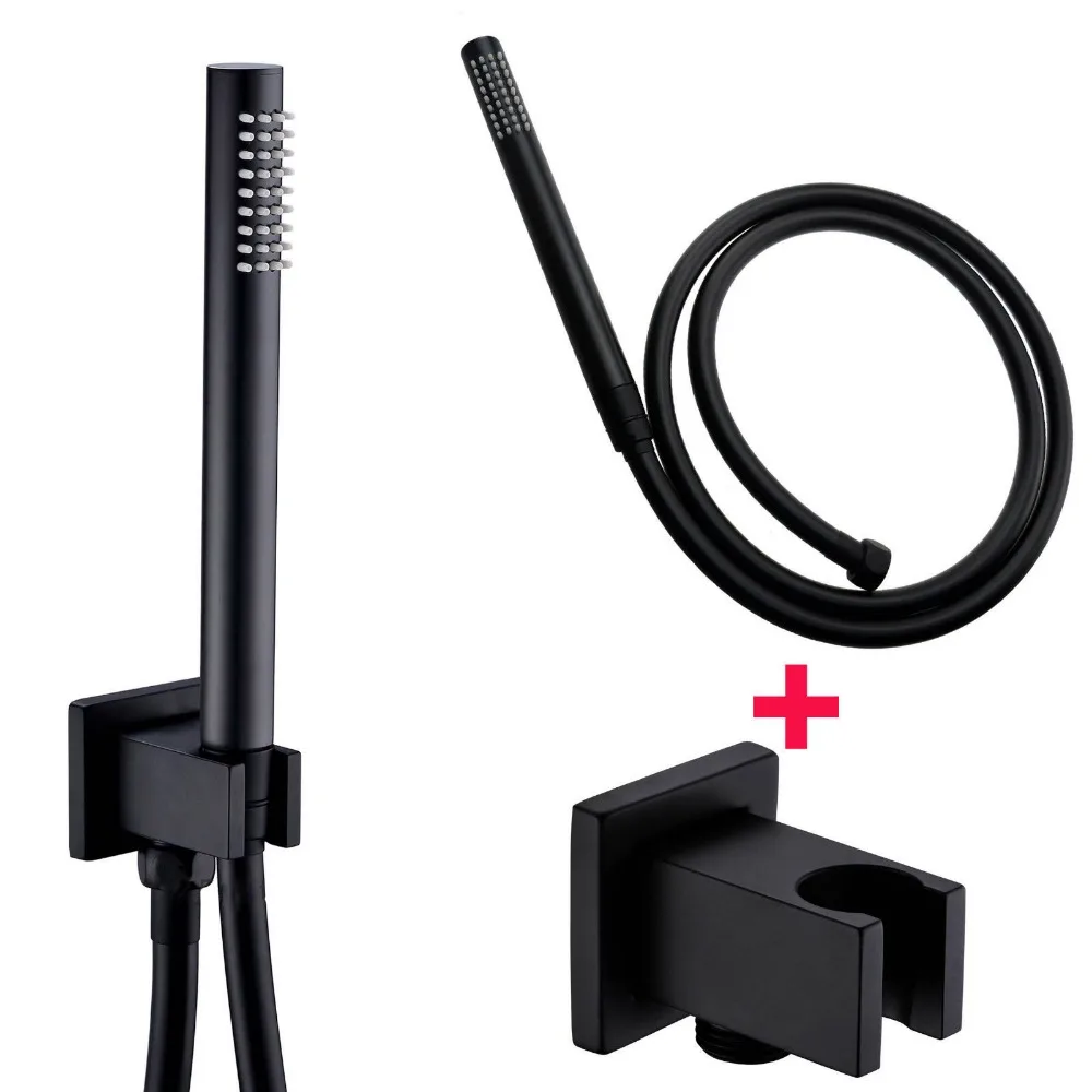 Buy AODEYI Brass Black Handheld Shower Head wall