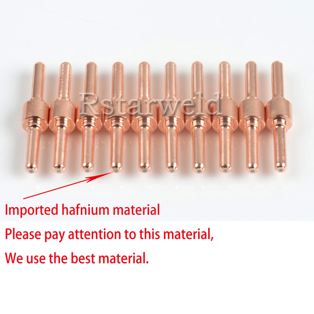 30pcs Consumables Extended(long tips and long electrode) PT-31 for 40A 50A Air Plasma Cutter and CT520 SUPER200P WELDING MACHINE