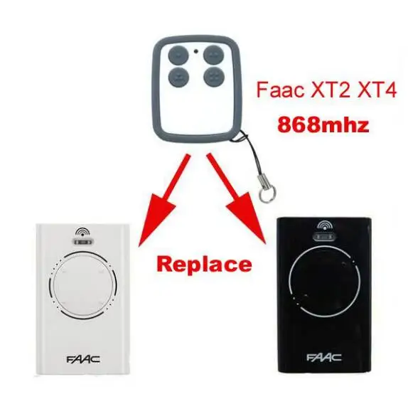 

2018 New FAAC XT2 XT4 868SLH compatible remote 868MHZ
