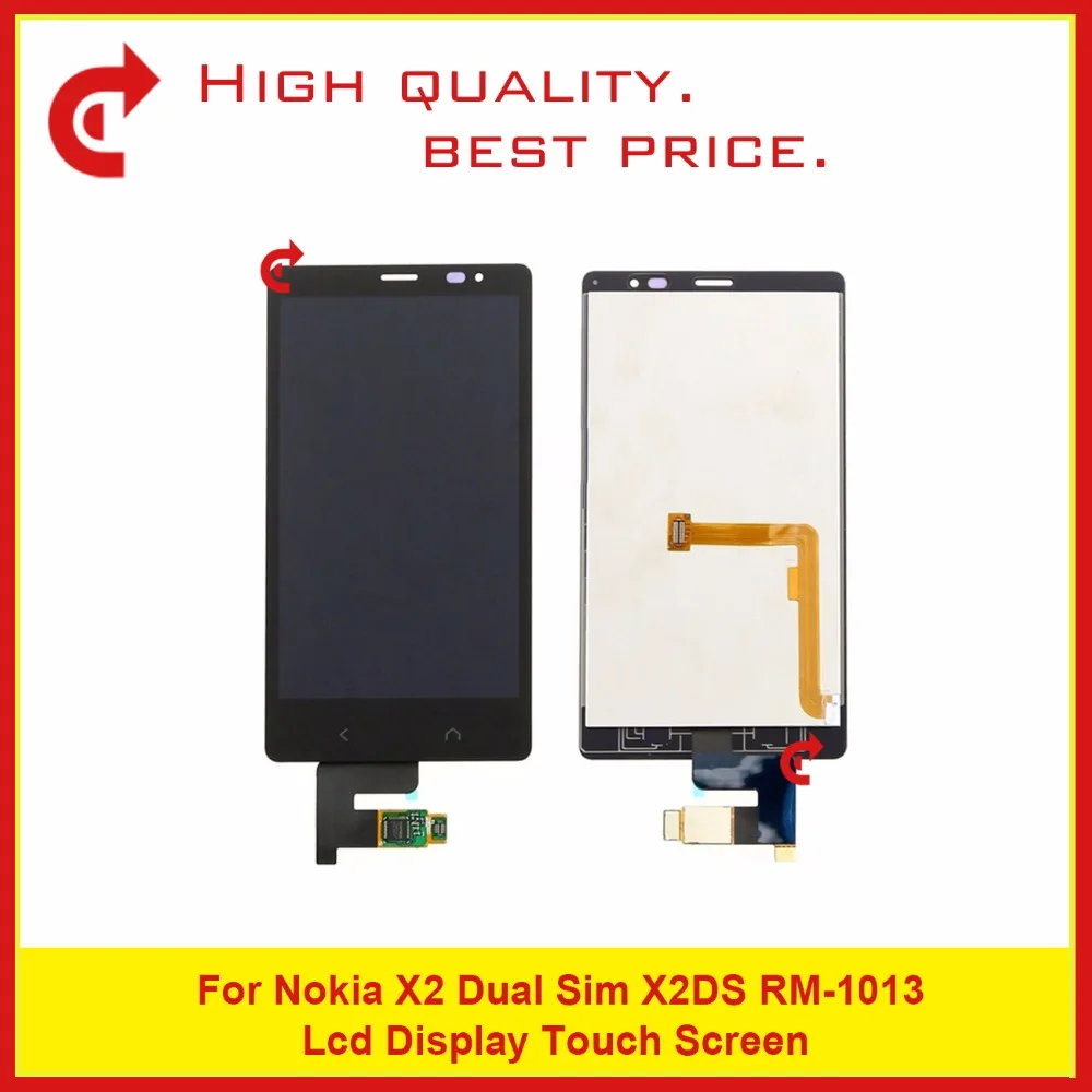

High Quality 4.3'' For Nokia X2 Dual Sim X2DS RM-1013 Full Lcd Display With Touch Screen Digitizer Sensor Panel Assembly