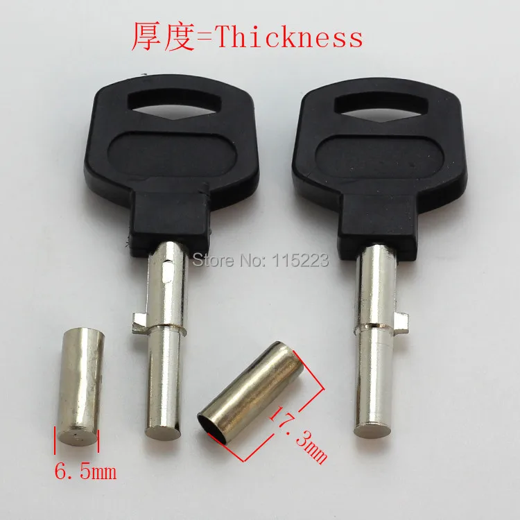 

B160 Cylindrical part with Magnetic House Home Door Empty Key blanks Locksmith Supplies Blank Keys 5 pieces/lot