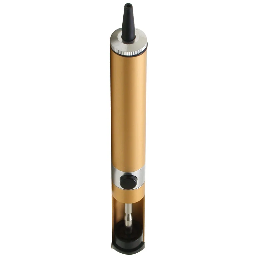 Антистатический алюминиевый насос для пайки 908 366A 32 hg (195 мм)|solder sucker|desoldering pumpsucker