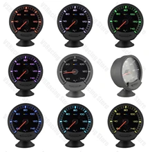 74 мм GReddi Sirius метр Датчик температуры масла 7 цветов гоночный автомобиль датчик температуры масла двигателя 3 дюйма MC74