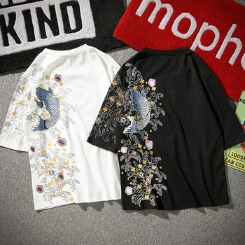 

T-Shirts Men Summer T Shirts Short Sleeve 100% Cotton T Shirt Hip Hop Shirts Flower 5xl Oversized T Shirt Korean Streetwear Men