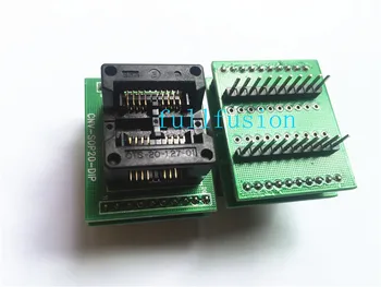 

SOP20-DIP Programming Adapter OTS-16(20M)-1.27-01 SOP20 1.27mm Pitch Enplas IC Test Socket IC body size 5.4mm Burn in Socket