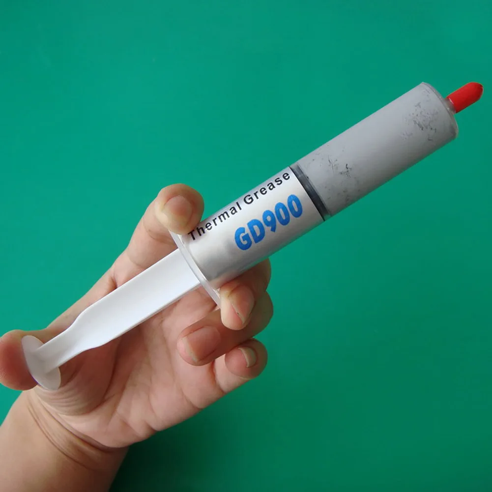 GD 30g رمادي GD900 عالية الأداء شحم حراري لصق سيليكون أنبوب تدفِئة LED مجمع مروحة تبريد لوحدة المعالجة الرئيسية