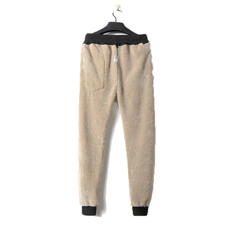 Men Pants Casual Elastic Sweatpants male Joggers Trousers men Heavyweight pantalon hombre Harem Pants winter warm Plush pants