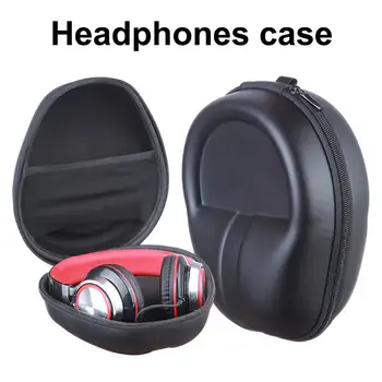 

EVA Headphones Case Big Size Earphones Bag Headset Bag Portable Headphones Storage Case Carry Bag Box For Headphone Accessories