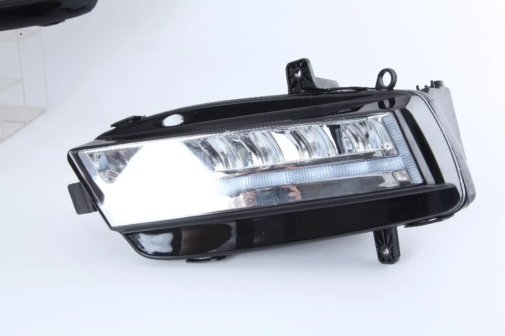EOuns led DRL дневные ходовые огни противотуманные фары в сборе для Volkswagen VW golf 7 MK7