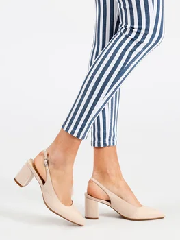 

Pointed Toe high-heeled Sandals wide