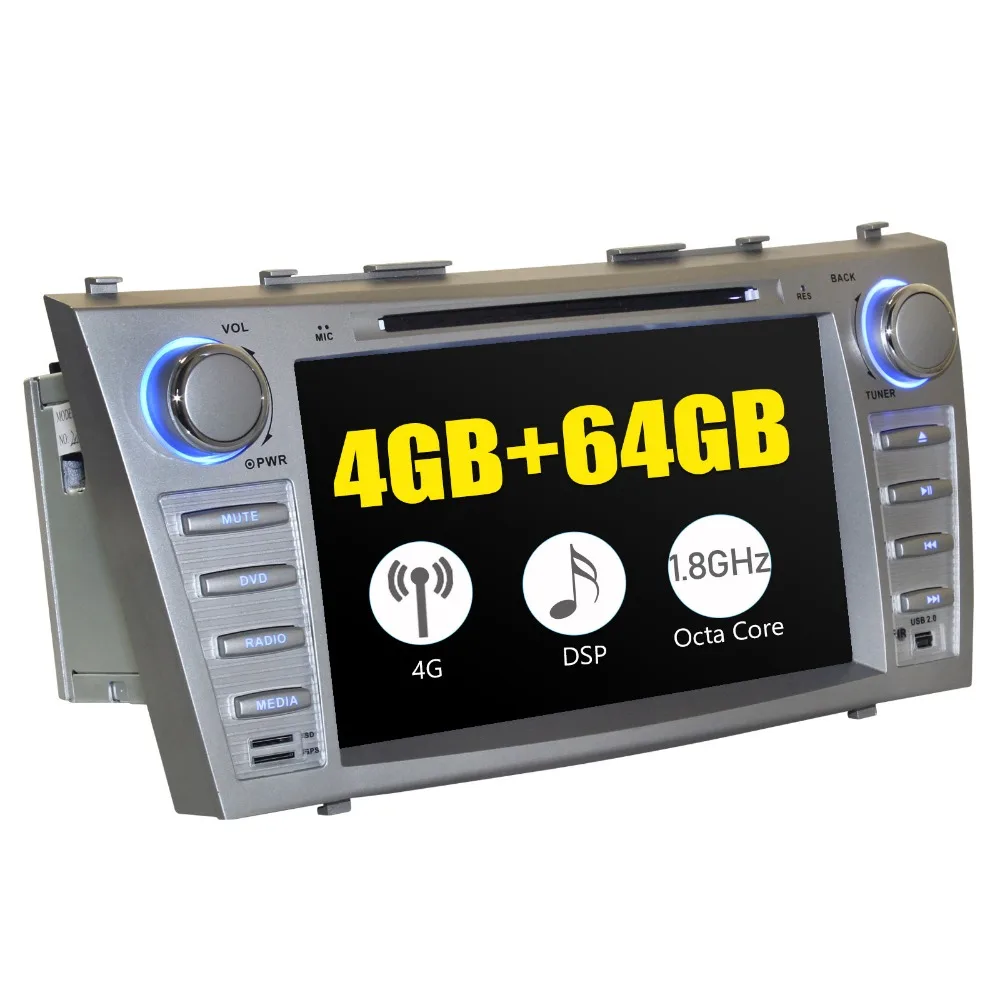 Excellent 8"Double 2Din Android Car Radio Stereo GPS Navigation For Toyota Camry 2007-2011 Head Unit Built-in 4G Modem Multimedia Player 0 Excellent 8"Double 2Din Android Car Radio Stereo GPS Navigation For Toyota Camry 2007-2011 Head Unit Built-in 4G Modem Multimedia Player 0