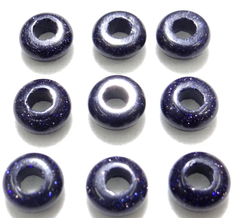 

Natural Stone Mixed Colorful 10mm big hole Charms spacer Beads Fit Pandora Bracelets Bangles For Jewelry Making 24pcs/lot