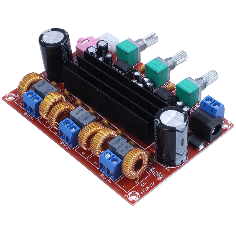 Amplifier Board TPA3116D2 50Wx2+100W 2.1 Channel Digital Subwoofer Power 12~24V