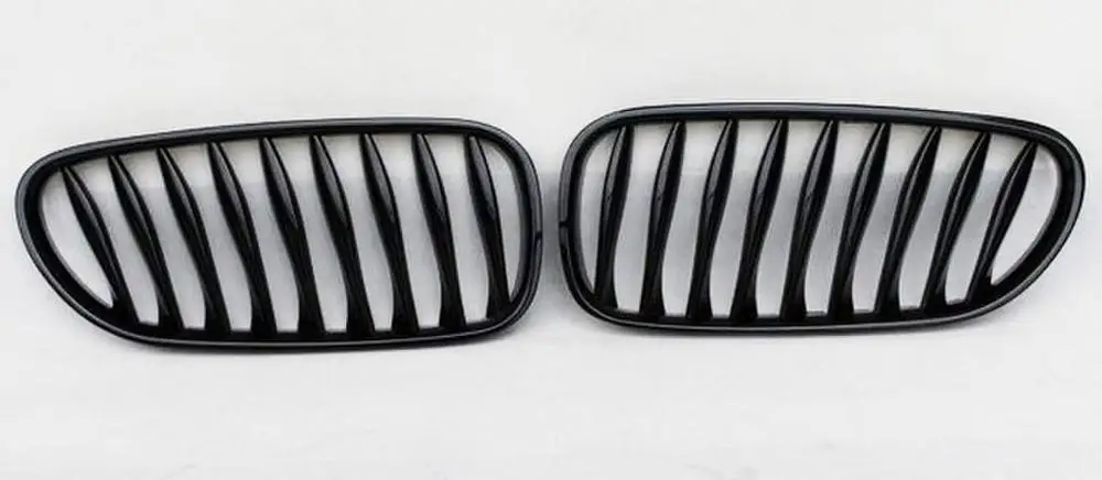 2.0i 2.2i 2.5i 2.5si 3.0i 3.0si high quality e86 black grill for BMW 2003- 2008 Z series Z4 E85 front bumper car styling grille - Цвет: E85 Gloss Black