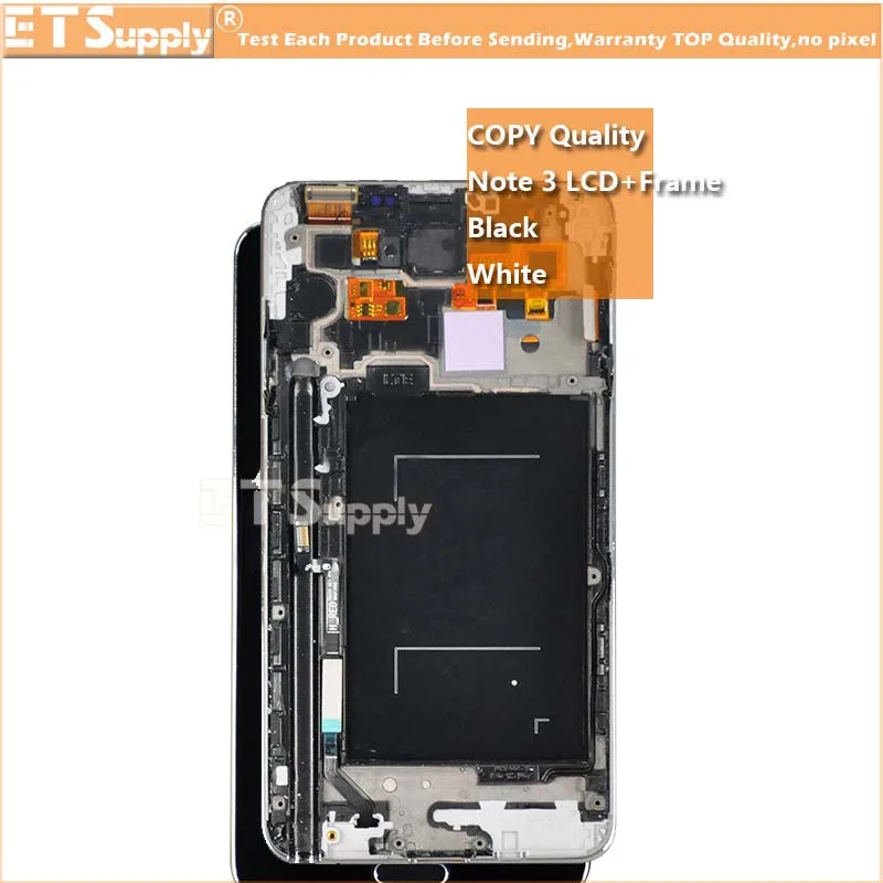 Качественный ЖК дисплей с рамкой сменный сенсорный дигитайзер для Samsung Galaxy Note 3