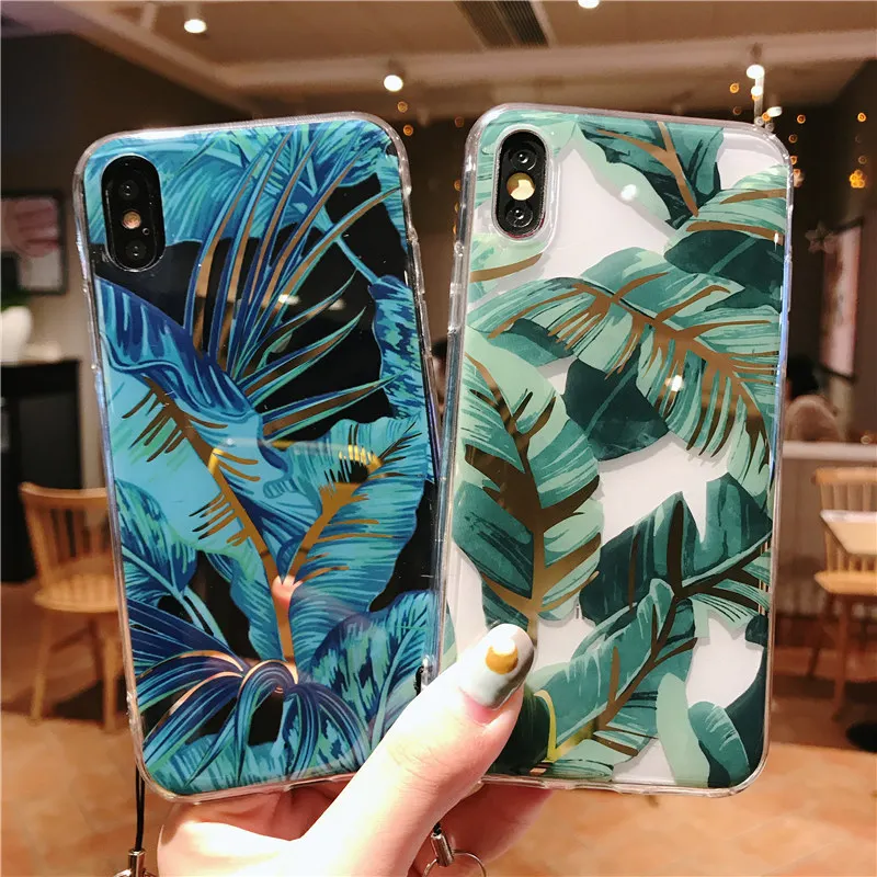 Floral Plating iPhone 8 case flower (1)