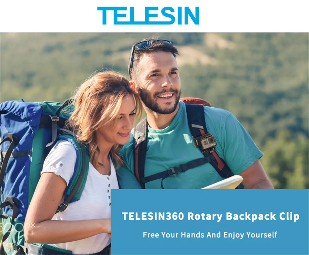 TELESIN держатель мобильного телефона для Gopro Hero 4 5 6 7 8 универсальный рюкзак зажим нагрудный фиксированный кронштейн многофункциональные аксессуары серии live