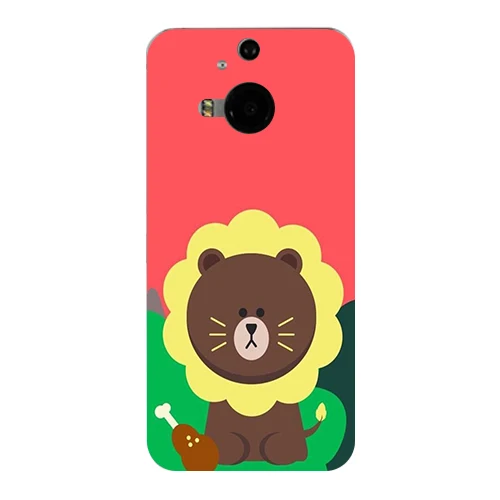 Чехол для телефона htc один M9+ M9 плюс с милым принтом Цвета футболка с мультяшными принтами медведей и цветов Жесткий Пластиковый Чехол для телефона чехол для htc один M9+ M9 плюс