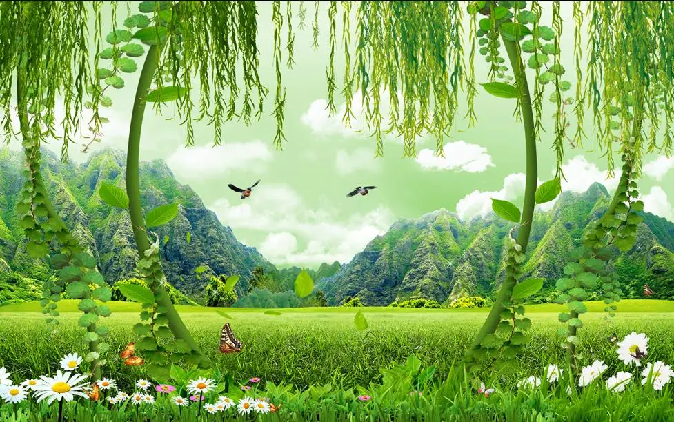 Unduh 5700 Koleksi Background Hijau Pemandangan HD Paling Keren