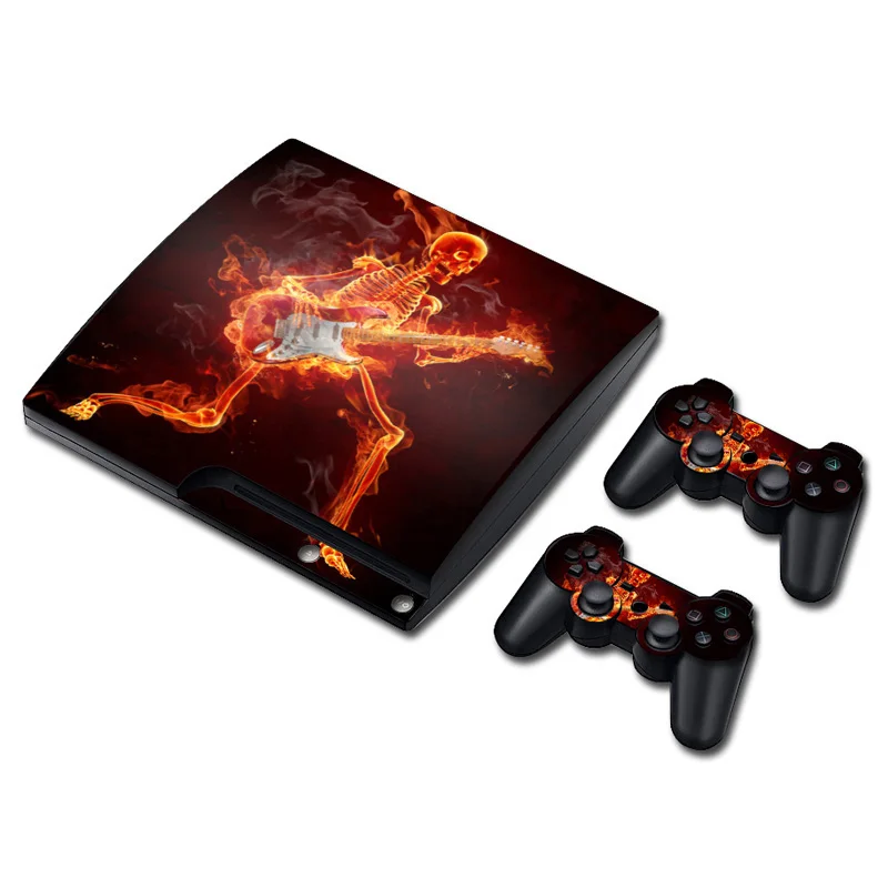 

Waterproof Cover Vinyl Skin Sticker Protector For PS3 slim and 2 Controller