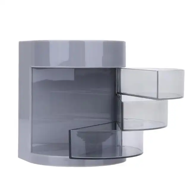 Office Home Pen Holder Desk Organizer Stand Round Pencil Storage