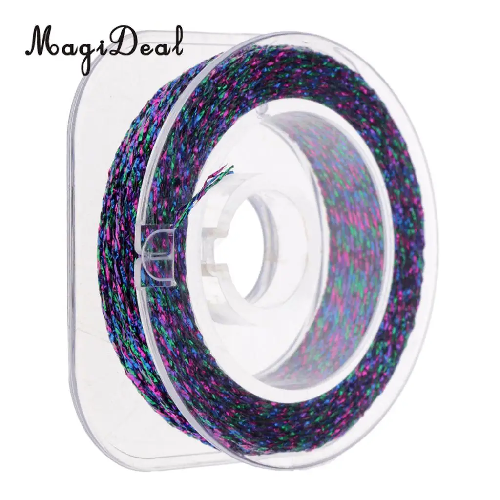55yards/spool Metallic Guide Wrapping Fishing Line Thread Strong Nylon Fibers for Rod Building Repairing DIY