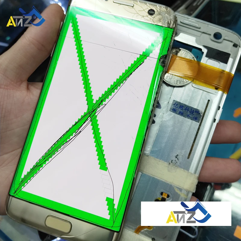 Сменный экран для samsung S7Edge/S8 Edge/S8 Plus/Note8 G935/G955/N950|Экраны мобильных телефонов| |