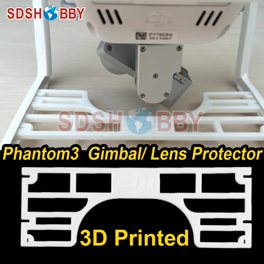 3D Stampato Phantom 3 Drone Camera Protector Giunto Cardanico Guardia Consiglio Di Protezione Di Alta Qualità Per Il Dji Phantom 3