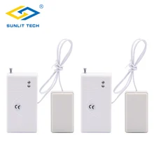 2 шт. беспроводной детектор утечки воды Чувствительная протечка воды оповещение датчики перелива 433 МГц сигнализация для дома Смарт безопасности