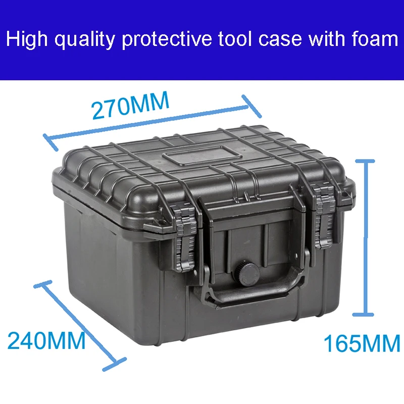 Чехол для инструментов чехол для инструментов ударопрочный герметичный водонепроницаемый пластиковый чехол Чехол для оборудования чехол для камеры