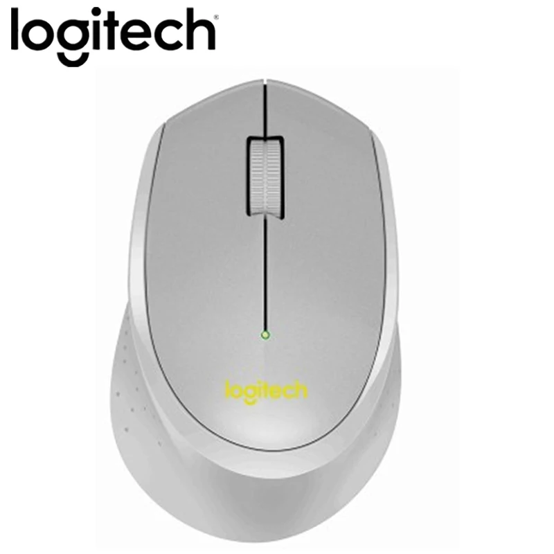 logitech M330 бесшумный 2-полосная ролик Беспроводной Мышь с USB Нет приемник Поддержка официальный Тесты для Windows10/8/7/vista и Mac OS - Цвет: GRAY