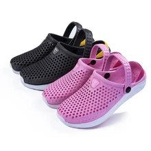 HoYeeLin/летние женские открытые туфли на плоской подошве без застежки; пляжная обувь; сандалии; дышащие шлепанцы