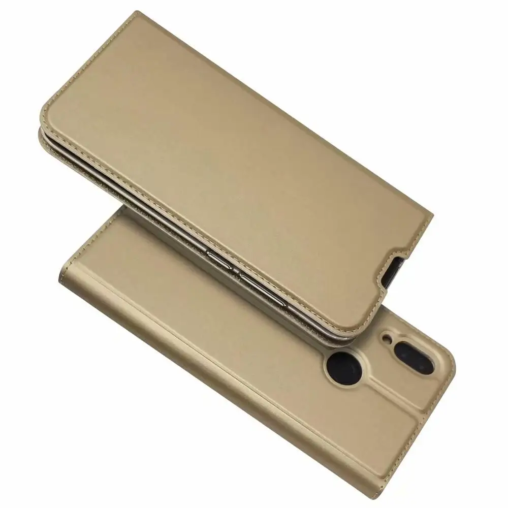 Роскошный кожаный чехол для Xiaomi Redmi Note 7 Чехлы флип-чехол для Xiaomi mi Max 3 чехол Магнитный Coque для красного mi Note 6 - Цвет: Коричневый