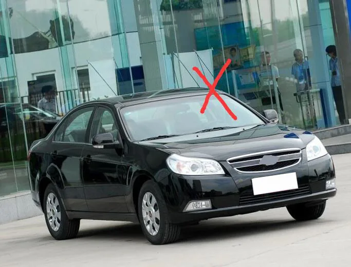 Передняя решетка Вокруг отделки гоночные решетки отделка ДЛЯ Chevy EPICA 2007-2012 ABS 1 шт