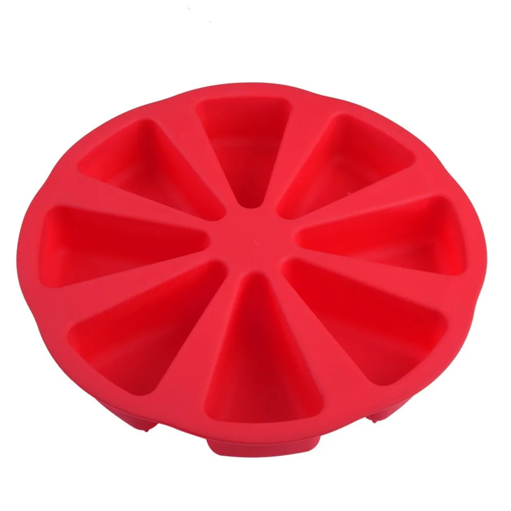 

8 Cavity Scone Pans 3D Silicone Cake Mold DIY Baking Pastry Tools Cake Mould Oven Bread Pizza Bakeware Jelly Cupcake Mold