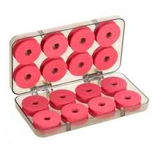 16 шт., 19*10,5*3,5 см, портативный чехол для рыболовных основных лесок, пенопластовая коробка для хранения однофланцевых катушек, держатель для переноски, коробка для рыболовных снастей