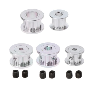 

2GT H Type Timing Pulley 16/20 Teeth Passive Wheel Drive Pulley Belt Wide 6mm 3D Printer Accessories