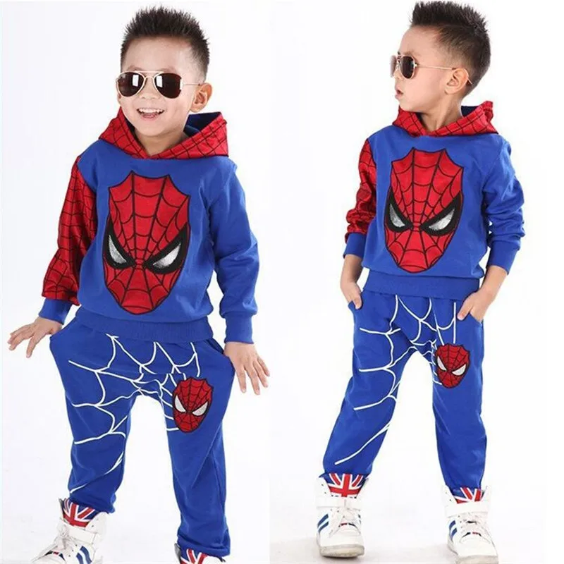Marvel Little Boys Spider-Man 2-Piece Vest /& Pant Set