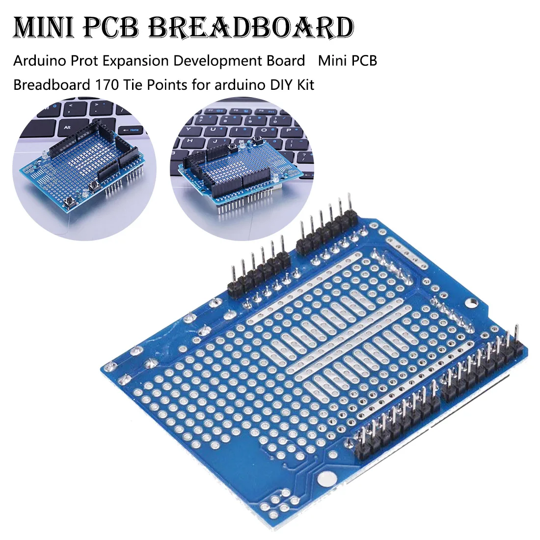 Прототип Щит V3.0 Плата расширения + мини-макет pcb 170 галстук точки для Arduino DIY